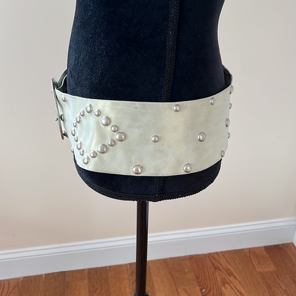 Handmade Leather Belt / made in Italy - Picture 2 of 9